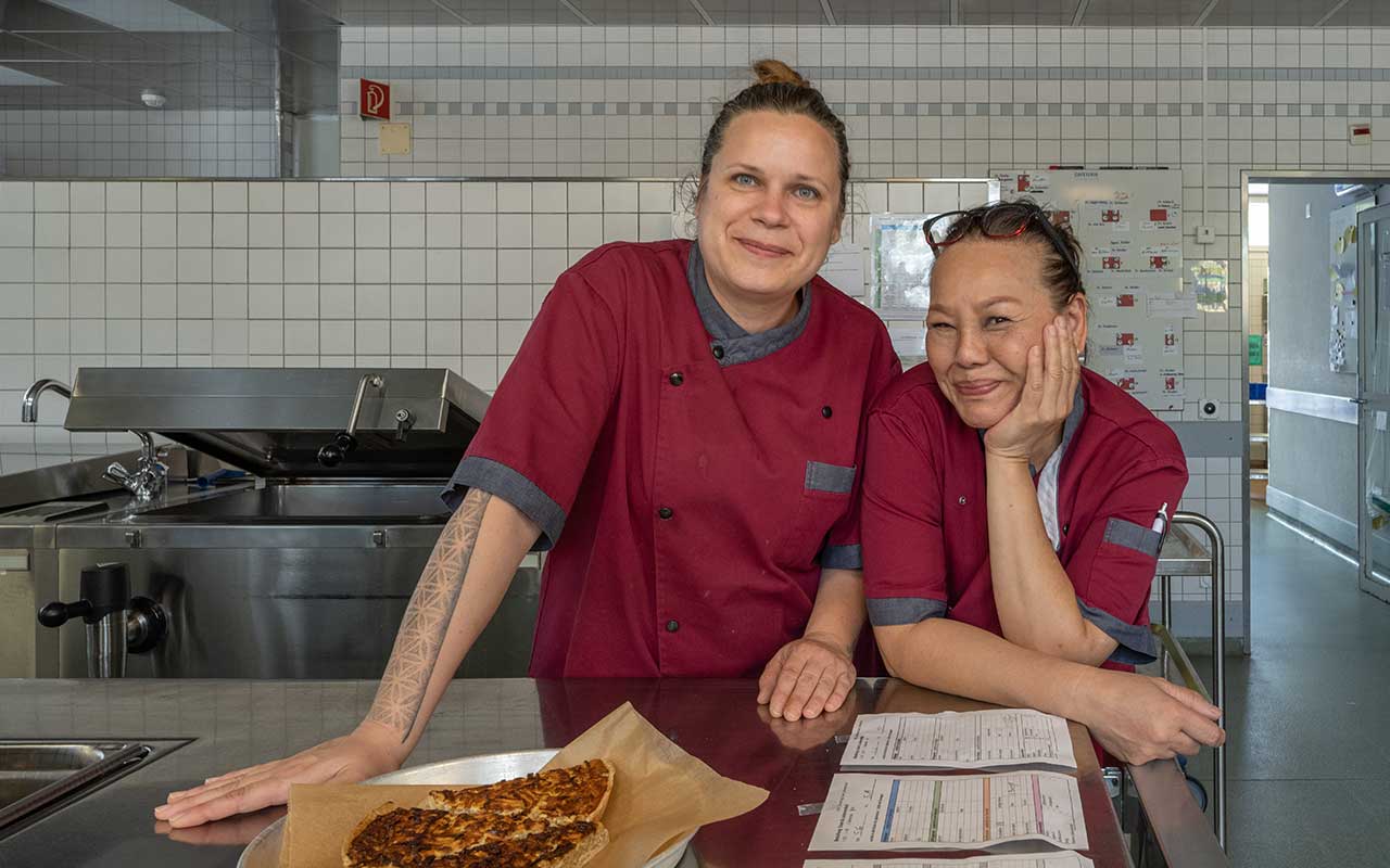 Warme Küche im Alterszentrum Mühlefeld